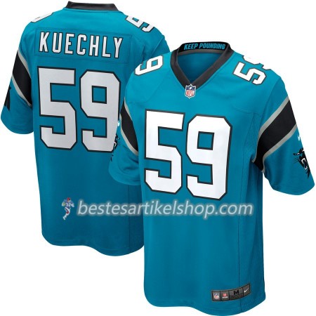 Herren Carolina Panthers Trikot Luke Kuechly 59 Nike Blau